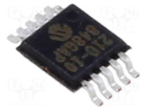 MICROCHIP TECHNOLOGY MCP33121D-10-E/MS IC: omvormer A/D; Ch: 1; 14bit; 1Msps; 1,7÷5,5V; MSOP10; buis - 1 stuk
