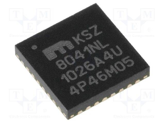 MICROCHIP TECHNOLOGY KSZ8041NL IC: transceiver Ethernet; MII,PHY,RMII; MLF32; 10/100Base-T; tray - 1 stuk-0