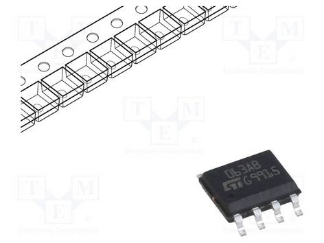 STMicroelectronics MC34063ABD-TR Driver; omvormer DC/DC; Uin: 3÷40VDC; Uuit: 1,25÷38VDC; 1,5A; SO8 - 1 stuk