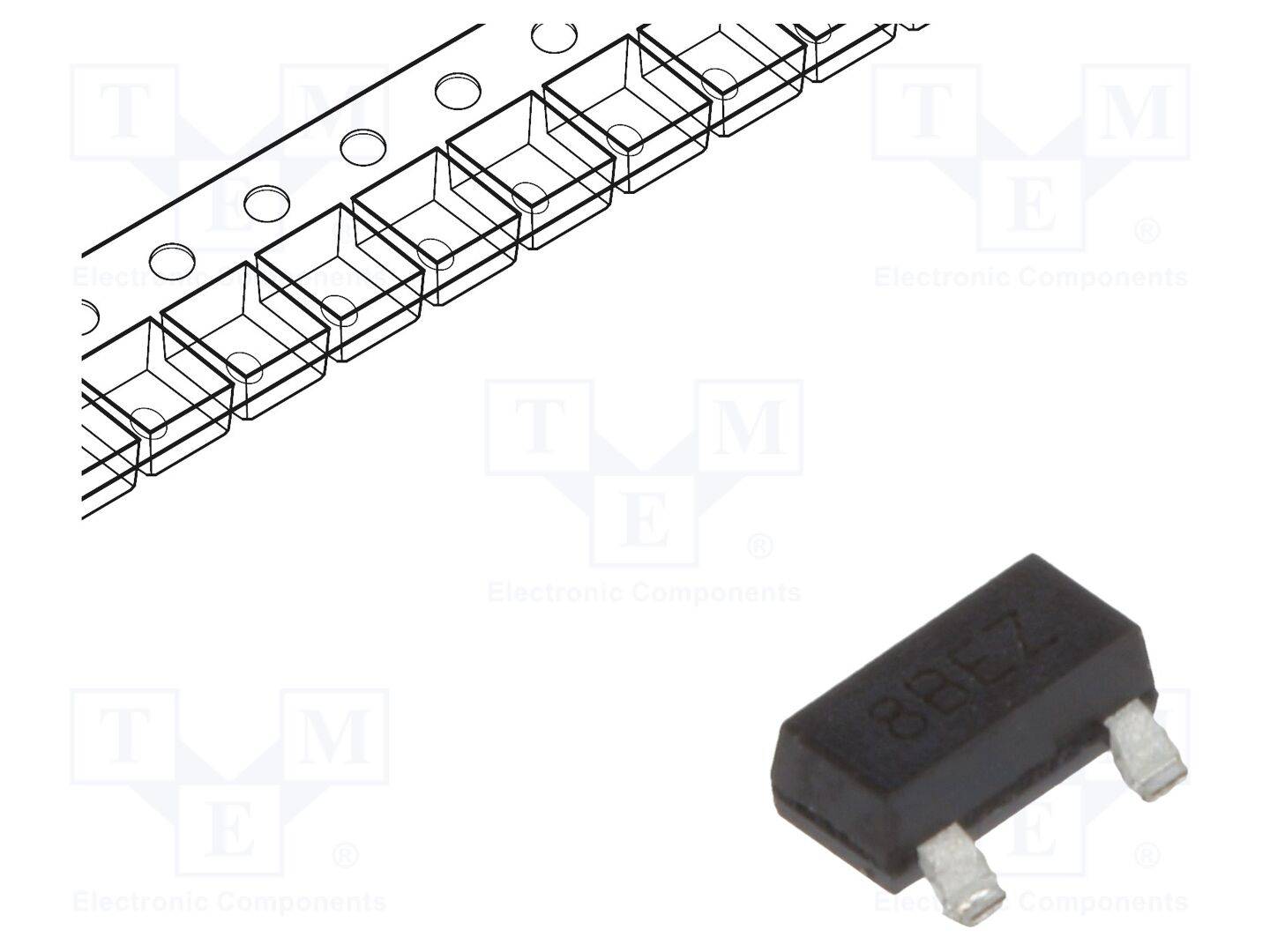 STMicroelectronics STM1001RWX6F IC: toezichtsysteem; inschakelreset bewaking (PoR); open drain - 1 stuk-0