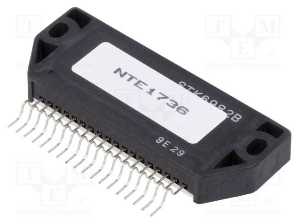 NTE Electronics NTE1736 IC: driver; 4-fase motor controller; SIP18; 2,5A; Ch: 4; 30VDC - 1 stuk