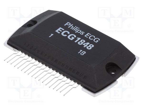 NTE Electronics NTE1848 IC: driver; stappenmotorcontroller; SIP18; 1,7A; Uvoed: 40VDC - 1 stuk
