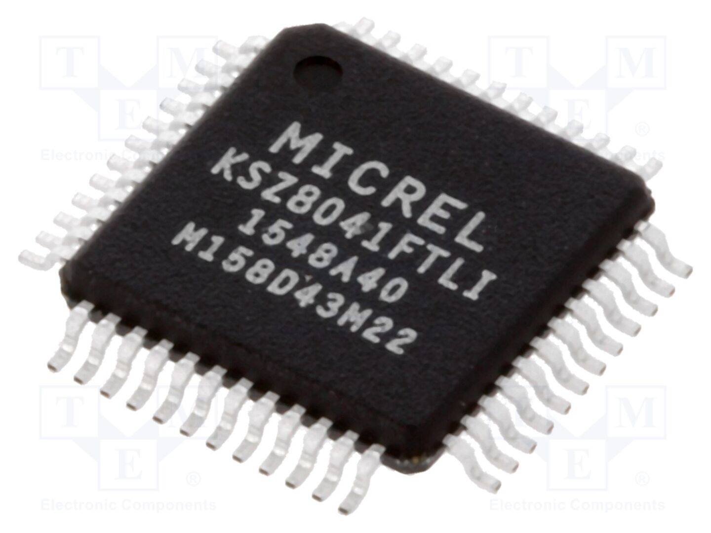 MICROCHIP TECHNOLOGY KSZ8041FTLI IC: transceiver Ethernet; MDC,MDI,MDI-X,MDIO,MII,RMII; TQFP48 - 1 stuk-0