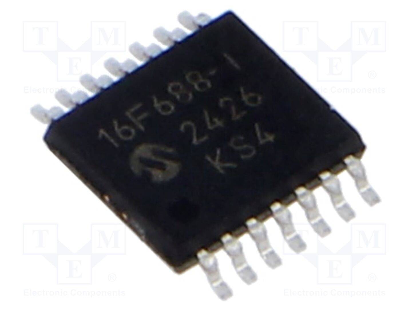 MICROCHIP TECHNOLOGY PIC16F688-I/ST IC: microcontroller PIC; 7kB; 20MHz; A/E/USART,GPIO,ICSP; SMD - 1 stuk-0