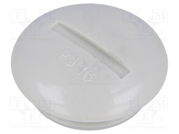 OBO BETTERMANN OBO-2033151 Stop; PG16; polystyreen; lichtgrijs; 6,5mm - 5 stuks