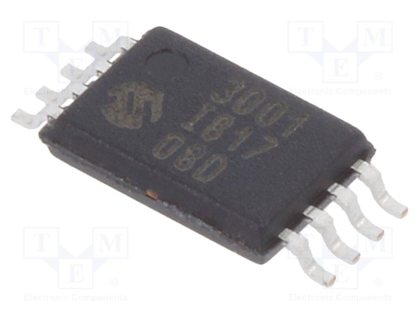MICROCHIP TECHNOLOGY MCP3001-I/ST IC: omvormer A/D; Ch: 1; 10bit; 200ksps; 2,7÷5,5V; TSSOP8; buis - 1 stuk-0