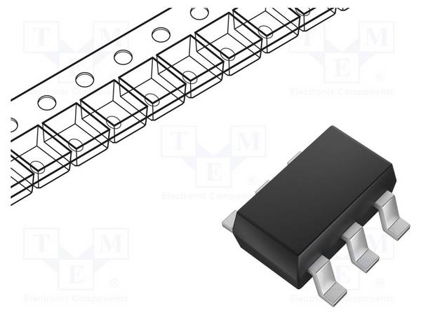 TEXAS INSTRUMENTS LM66100QDCKRQ1 IC: power switch; controller OR; 1,5A; 1,5÷5,5VDC; SC70-6 - 1 stuk