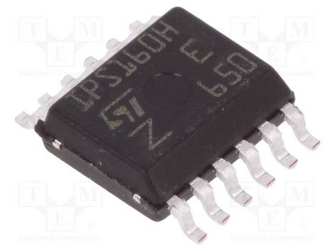 STMicroelectronics IPS160H IC: power switch; high-side; 2,5A; Ch: 1; SMD; PowerSSO12; buis - 1 stuk