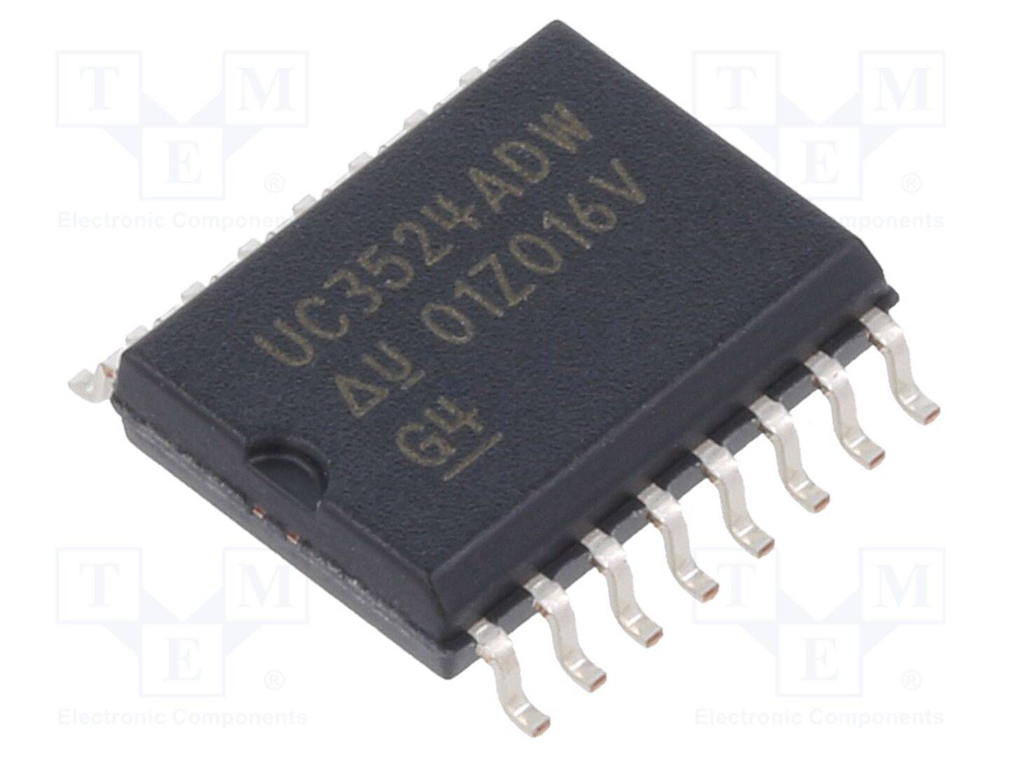TEXAS INSTRUMENTS UC3524ADW IC: PMIC; controller PWM; SO16; 0÷70°C; 7,5÷40V; buis; SMPS; 0÷45% - 1 stuk-0