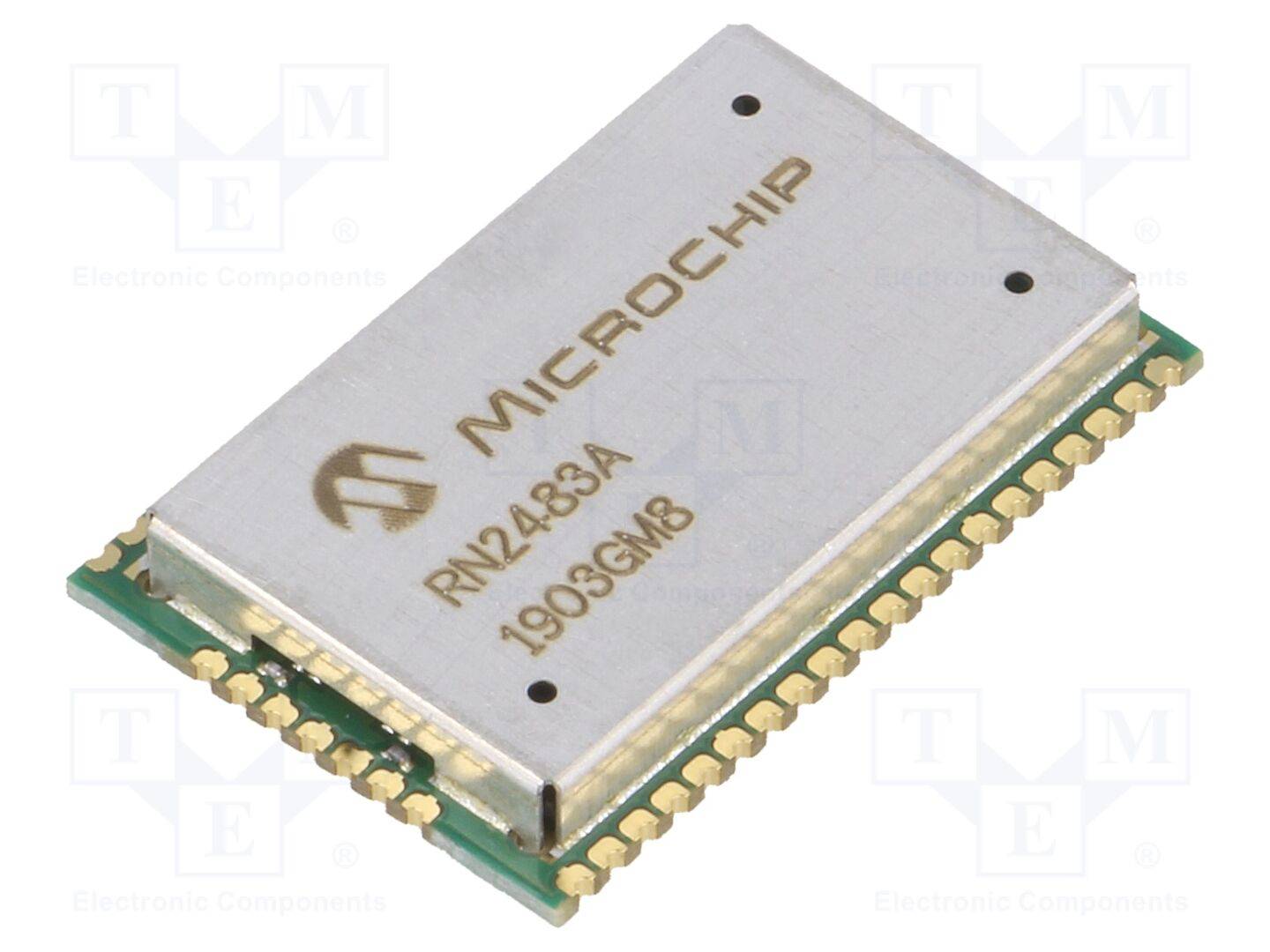 MICROCHIP TECHNOLOGY RN2483A-I/RM105 Module: transceiver; ADC,GPIO,UART; -148dBm; 2,1÷3,6VDC; 14dBm - 1 stuk-0