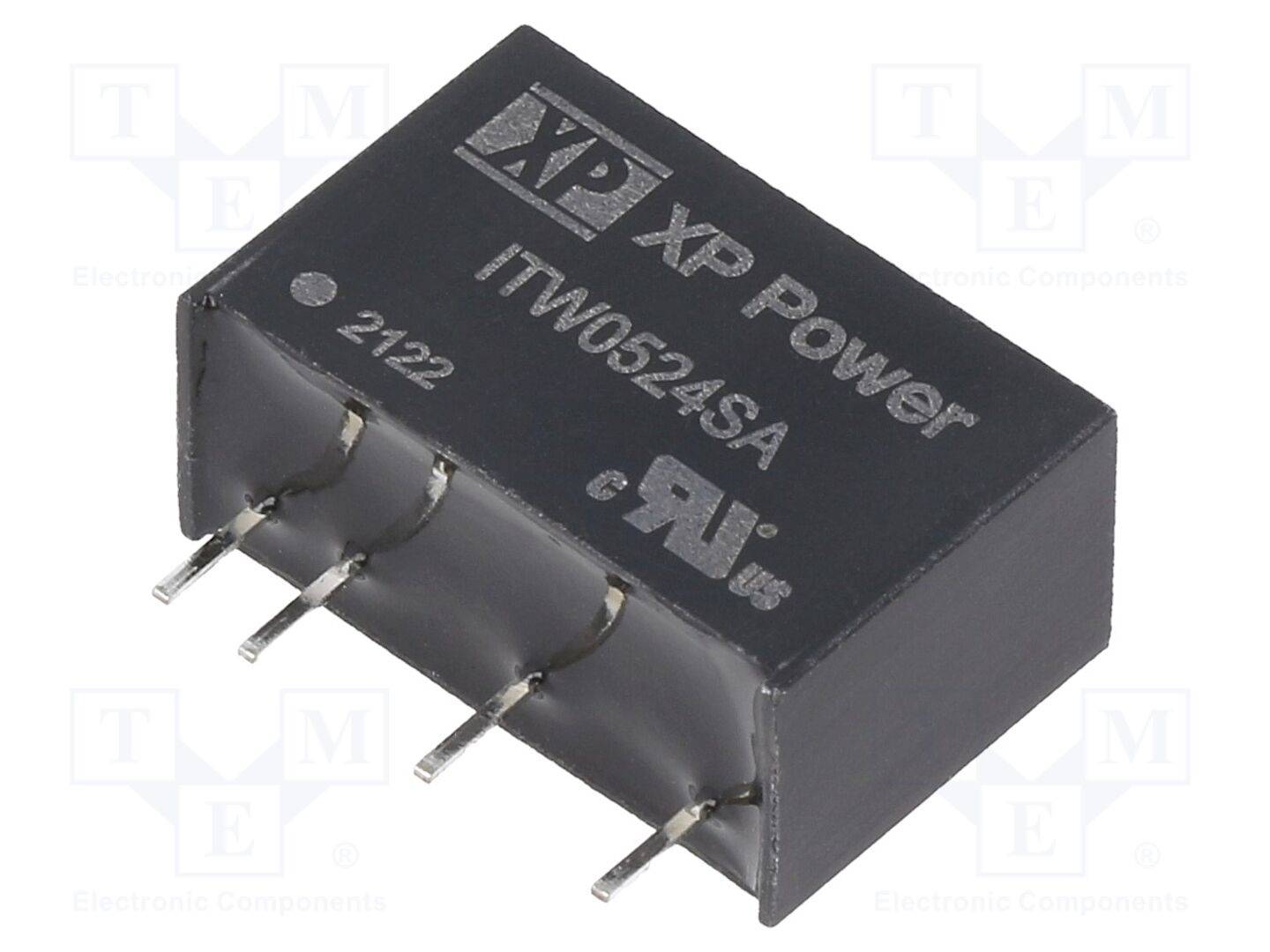 XP POWER ITW0524SA Omvormer: DC/DC; 1W; Uin: 4,5÷9VDC; Uuit: 24VDC; Iuit: 42mA; SIP; THT - 1 stuk-0