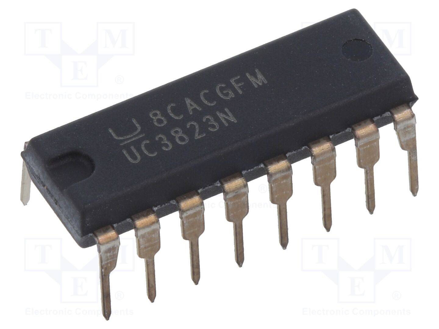 TEXAS INSTRUMENTS UC3823N IC: PMIC; controller PWM; DIP16; 0÷70°C; 9,2÷30V; buis; SMPS; 0÷85% - 1 stuk-0