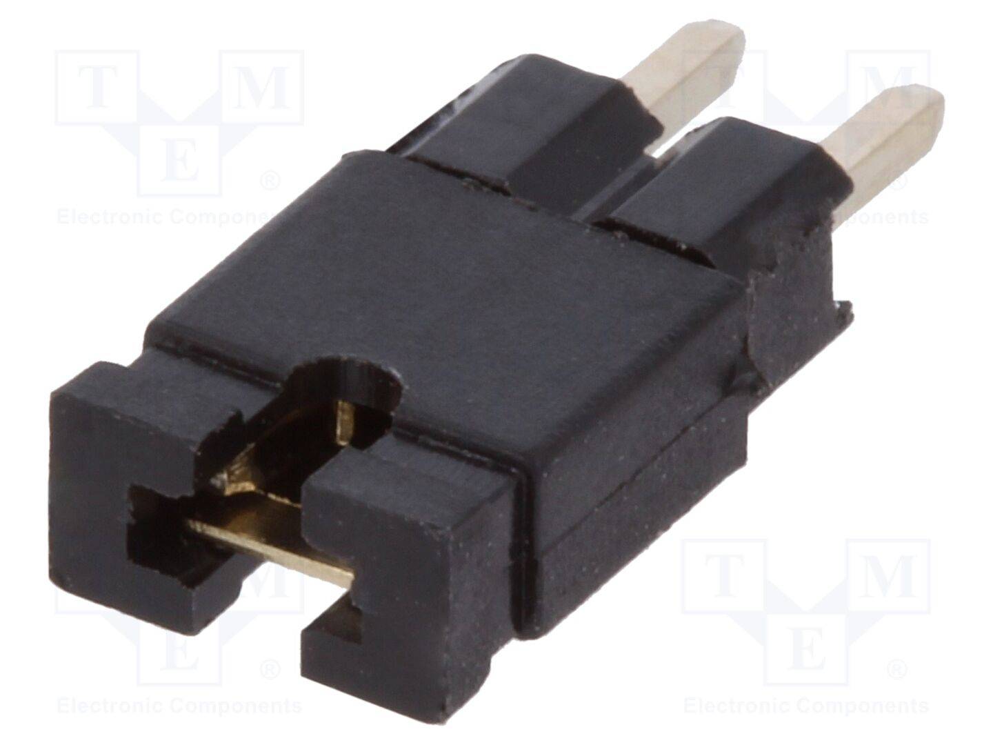 CONNFLY JUMPER-KPL Connector: pin; pin header,kortsluitingsstekker; PIN: 2; THT; 1x2 - 20 sets-0