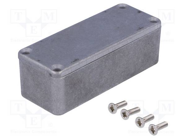 HAMMOND HM-1550A Behuizing: universeel; X: 35mm; Y: 89mm; Z: 30mm; 1550; aluminium - 1 stuk