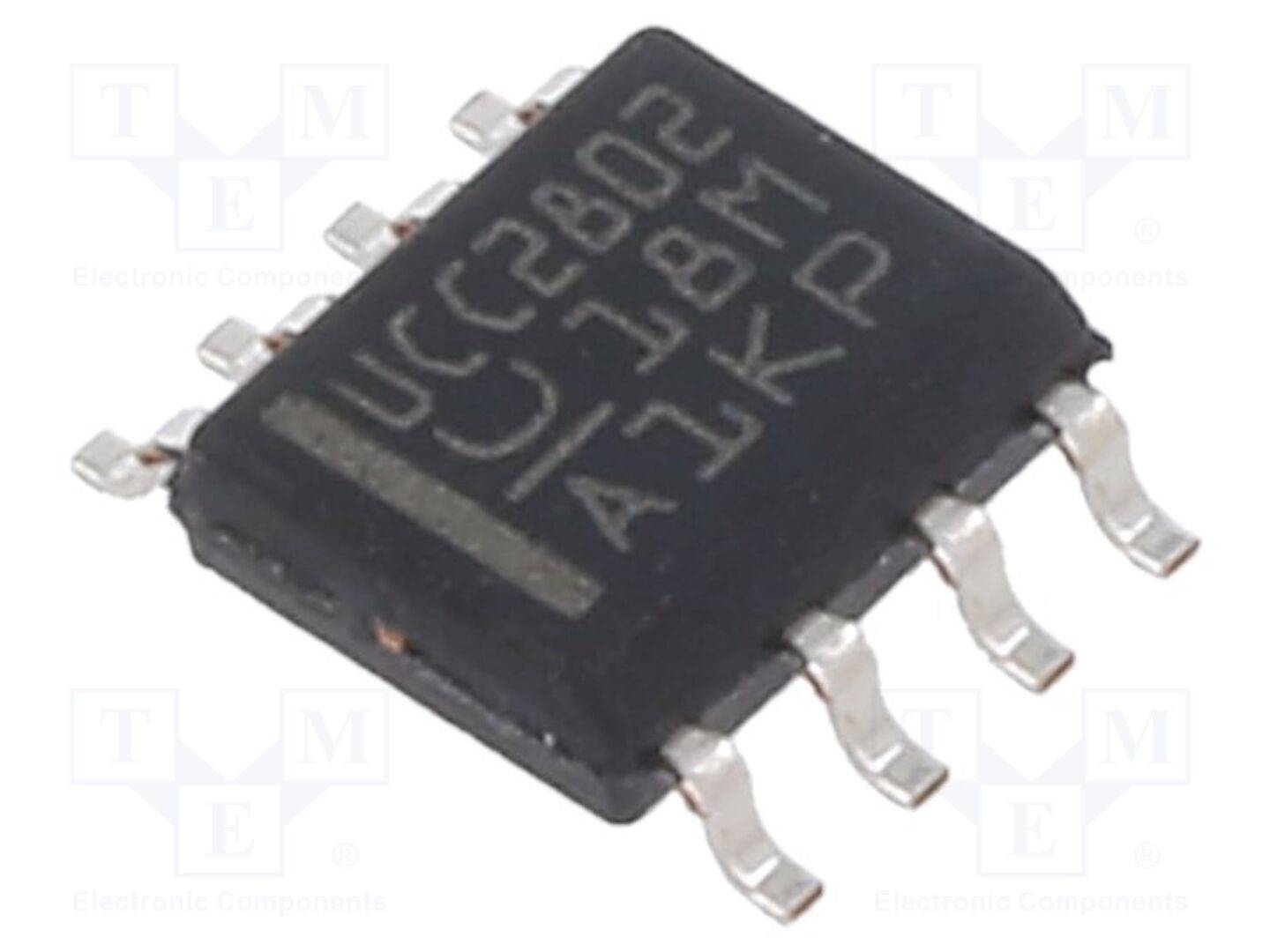 TEXAS INSTRUMENTS UCC2802D IC: PMIC; controller PWM; 1A; 46kHz÷1MHz; SO8; Uin: 2,44÷2,56V; buis - 1 stuk-0
