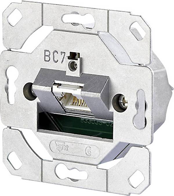 Metz Connect 130C371200-I Netwerkdoos Inbouw (in muur) CAT 6A 1 poort Metaal
