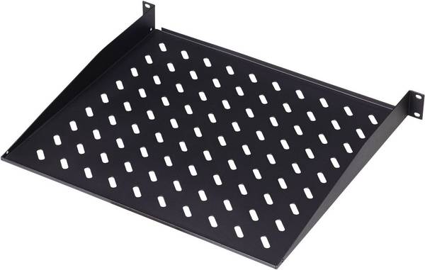 Digitus DN-19 TRAY-1-SW 19 inch  Apparaatbodem voor patchkast  1 HE  Vast inbouw Geschikt voor kastdiepte: vanaf 450 mm Zwart