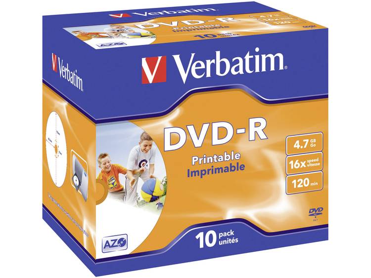 Verbatim DVD-R 4.7GB 16x (43521)