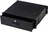 Digitus DN-19 KEY-3U-SW 19 inch Inschuif 3 HE Uittrekbaar, Gesloten Zwart