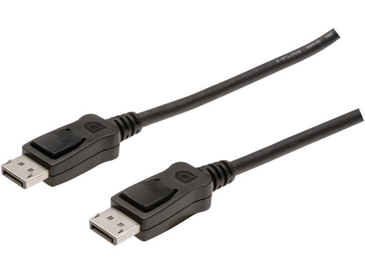 DisplayPort Aansluitkabel [1x DisplayPort stekker <=> 1x DisplayPort stekker] 5 m Zwart