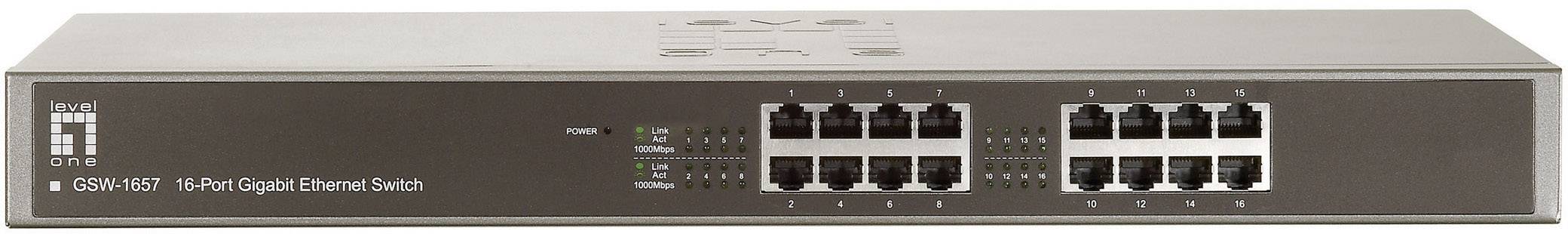 Level One GSW-1657 16-poorts Gigabit Ethernet-switch-1