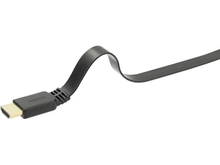 SpeaKa Professional HDMI Aansluitkabel [1x HDMI-stekker 1x HDMI-stekker] 7.50 m Zwart
