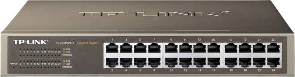 TP-LINK TL-SG1024D TL-SG1024D Netwerk switch 24 poorten 1 GBit/s