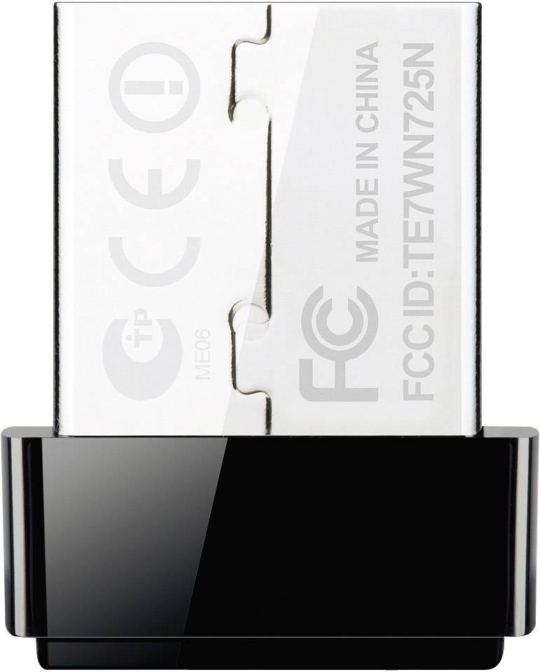 USB WLAN-adapter met CE- en FCC-certificering, Made in China. Compact ontwerp, geschikt voor draadloze netwerken.