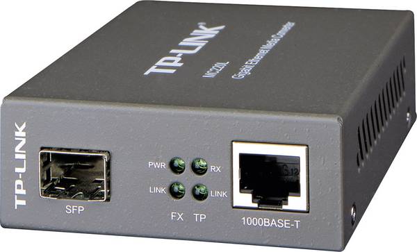 TP-LINK MC220L Netwerk mediaconverter LAN, SFP 1000 MBit/s