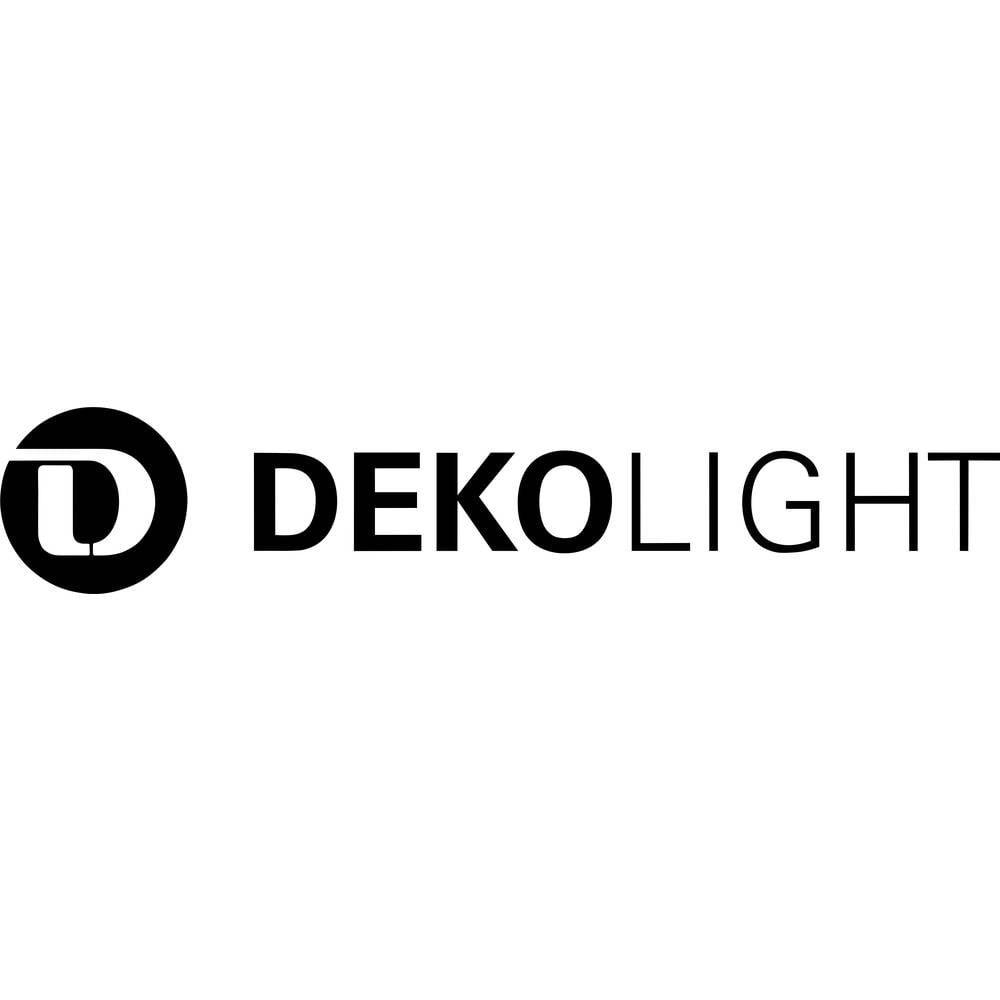 Deko Light 230V-railsysteemcomponenten Grafietzwart (RAL 9011) 710099 D Line 3-Phasen Adapter für Leuchtenmontage inkl. Montagezubehör