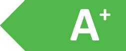 Energie-efficiëntieklasse A+ (A++ - G)