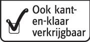 'Ook kant-en-klaar gemonteerd leverbaar' staat naast een vinkje.