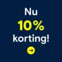 Profiteer van 10% korting*!