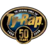 Logo 'Ty-Rap: De Originele Kabelbinder' met '50 Jaar', jaren 1958 tot 2008.