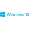 Windows 10-logo in oranje.
