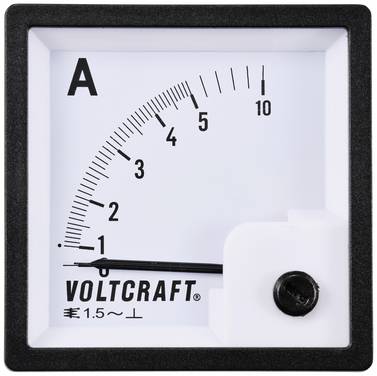 Analogowy wskaźnik panelowy VOLTCRAFT AM-72X72/5A
