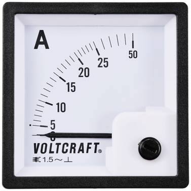 Analogowy wskaźnik panelowy VOLTCRAFT AM-72X72/25A