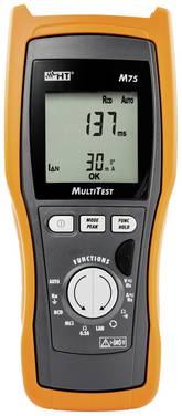 Tester instalacji HT Instruments M75 Kalibracja (ISO)