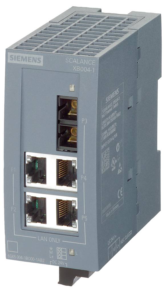 Промисловий комутатор Ethernet Siemens 6GK5004-1BD00-1AB2 6GK50041BD001AB2, 100 Мбіт/с