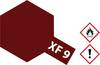 Tamiya Farba akrylowa Hull Red XF-9 Szklana butelka 23 ml
