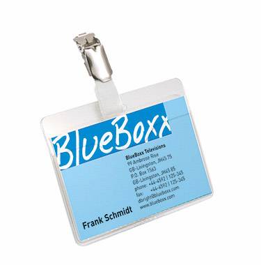 Міцна етикетка 810619 8106 (Ш x В) 90 мм x 60 мм, поворотна кліпса, 25 шт.