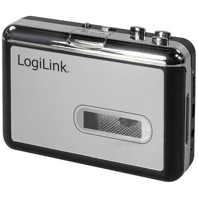 Konwerter kaset magnetofonowych LogiLink UA0156, USB, kaseta => MP3, czarno-srebrny