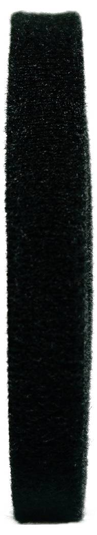 Czarny, cylindryczny przedmiot w pionowej pozycji, który mógłby być częścią narzędzia lub maszyny.