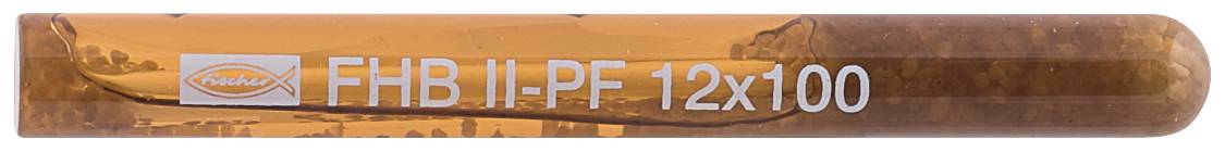 Przezroczysty bursztyńowy zwój film oznaczony 'FHB II-PF 12x100' w brązowym opakowaniu plastikowym, pokazany w pozycji poziomej.