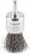 Szczotka druciana Bosch, odpowiednia dla maksymalnie 4500 obr./min, zgodna z normą EN1083-2. Idealna do obróbki metalu i usuwania rdzy.