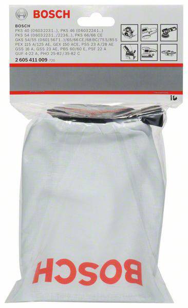Пилозбірник, для PKS, GKS, PEX, GEX 150 ACE, PSS, GSS, PSF 22 A, GUF 4-22 A, PHO Bosch Accessories 2605411009