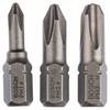 Bit krzyżakowy PH 1, PH 2, PH 3 Bosch Accessories 2607001752 bardzo twardy C 6.3 3 szt.