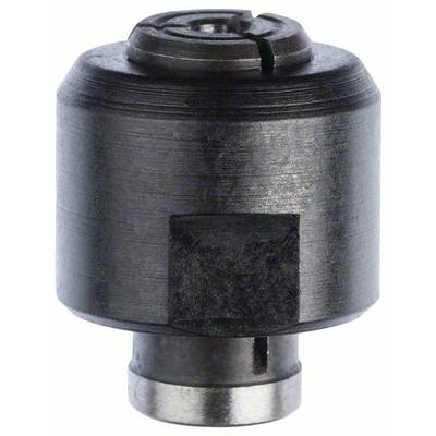 Cylindryczny element metalowy z rowkiem na górze i mniejszą sekcją u dołu, prawdopodobnie część maszyny lub narzędzie.