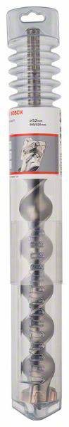 Zestaw wierteł w przezroczystym opakowaniu z logo marki 'Bosch'. Odpowiedni do prac drewnianych, rozpoznawalny po spiralnym kształcie wierteł.