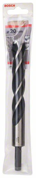 Wiertło metalowe Bosch w opakowaniu, o średnicy 20 mm.